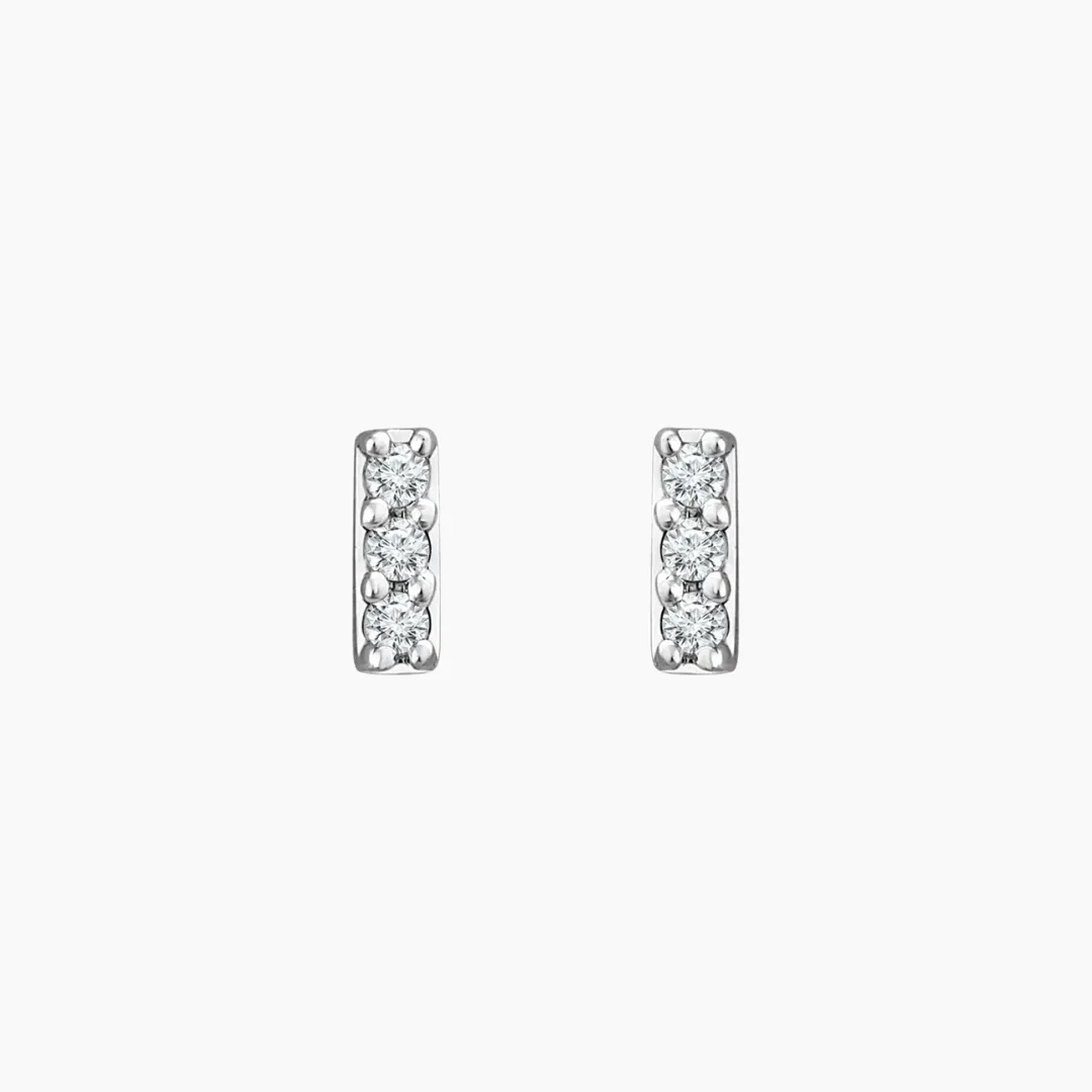 Diamond Bar Studs