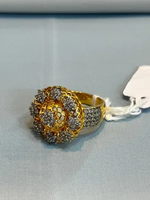 Diamond Circle Ring