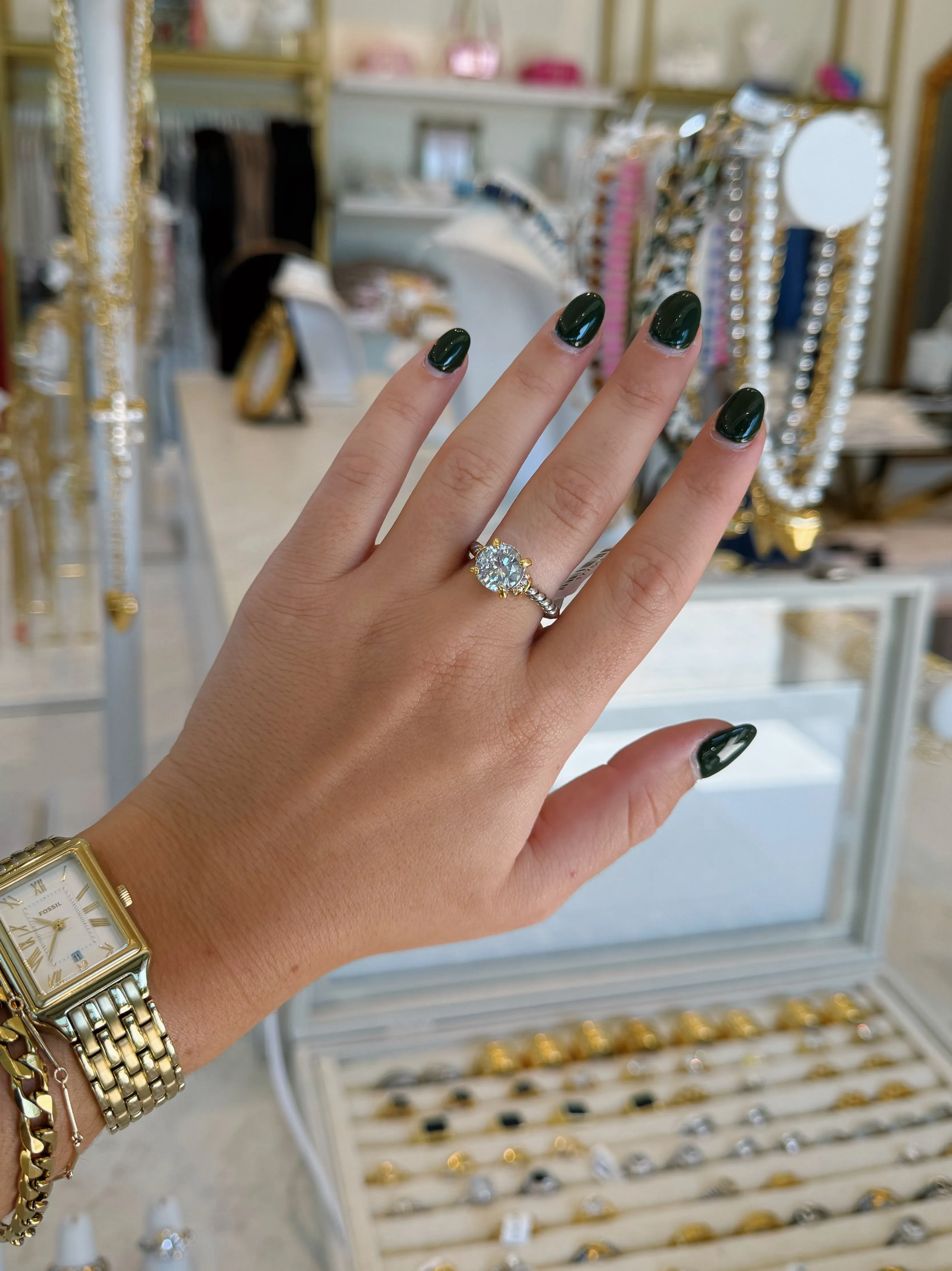 Diamond Ring - Clear
