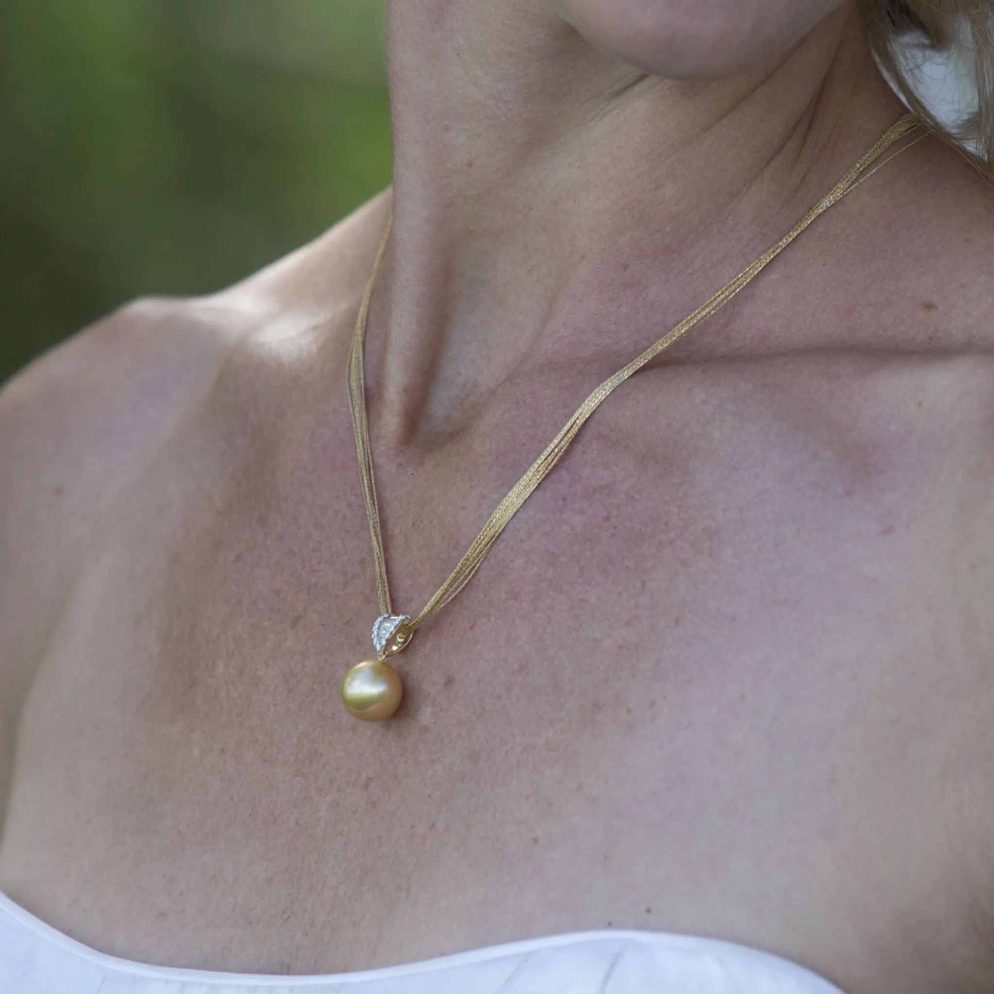 Diamond Waterfall Pendant