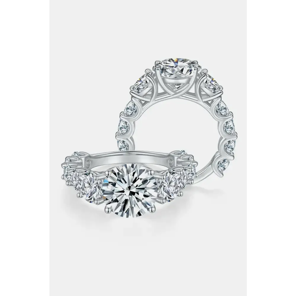 Discover Timeless Elegance with 8 Carat Moissanite Luxury Ring