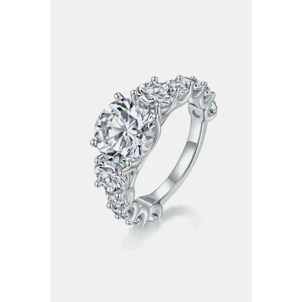 Discover Timeless Elegance with 8 Carat Moissanite Luxury Ring