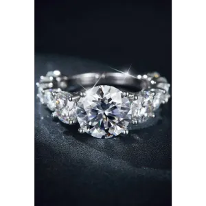 Discover Timeless Elegance with 8 Carat Moissanite Luxury Ring