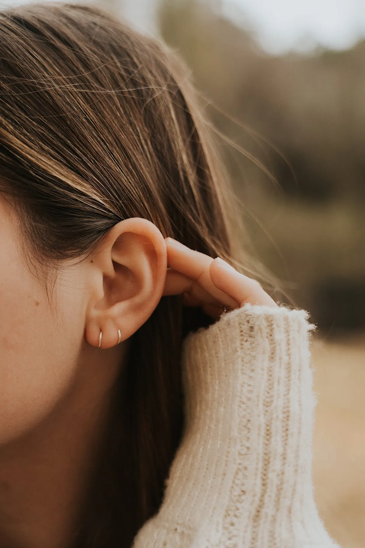 Double Hoop Earrings