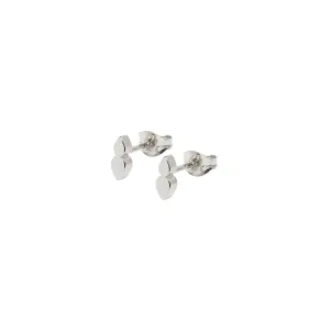 Double Tears Silver Earrings