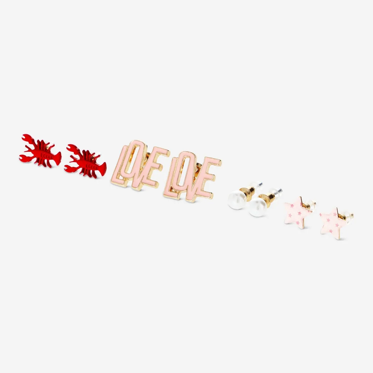 Ear studs. 8 pcs