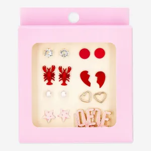 Ear studs. 8 pcs