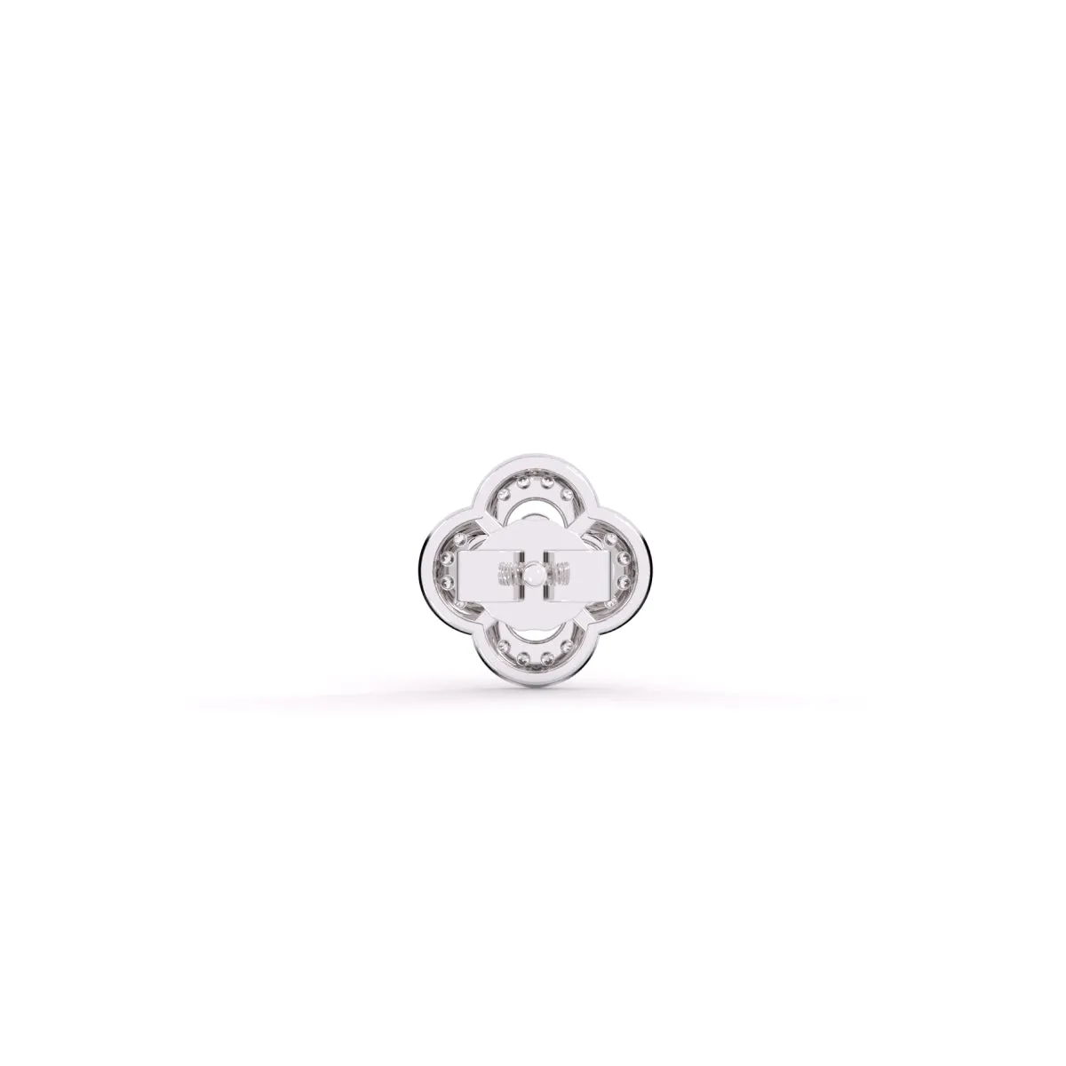 Elegant Cluster Round Diamond Girl’s Studs