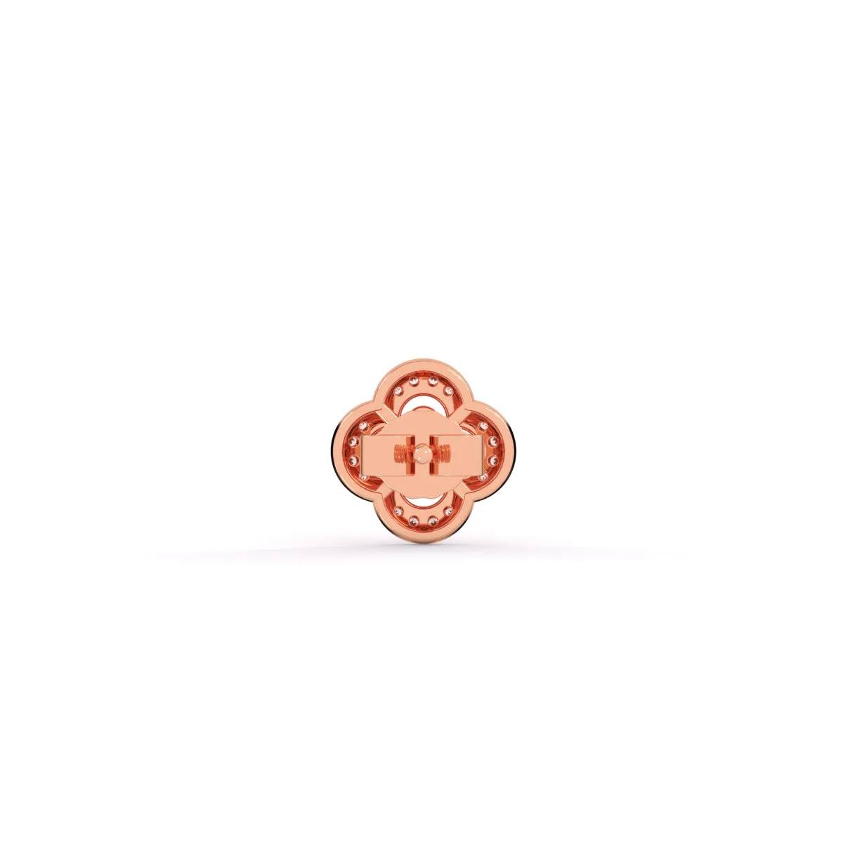 Elegant Cluster Round Diamond Girl’s Studs