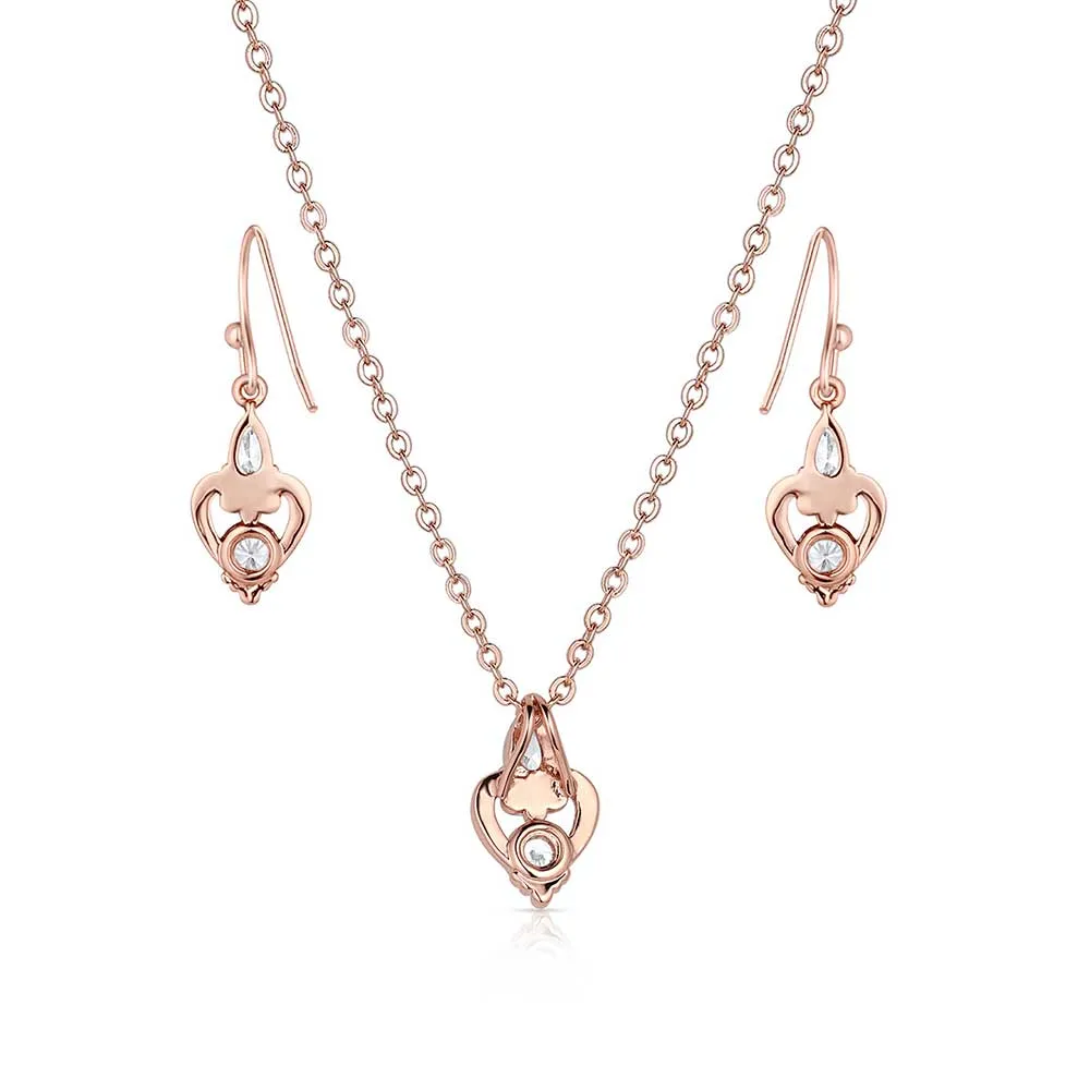 Elegant Embrace Crystal Jewelry Set