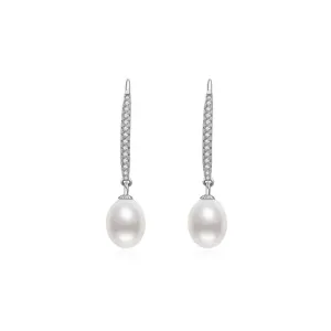 Elegant Freshwater Pearl Earrings WE00195
