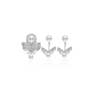 Elegant Freshwater Pearl Set WS00038
