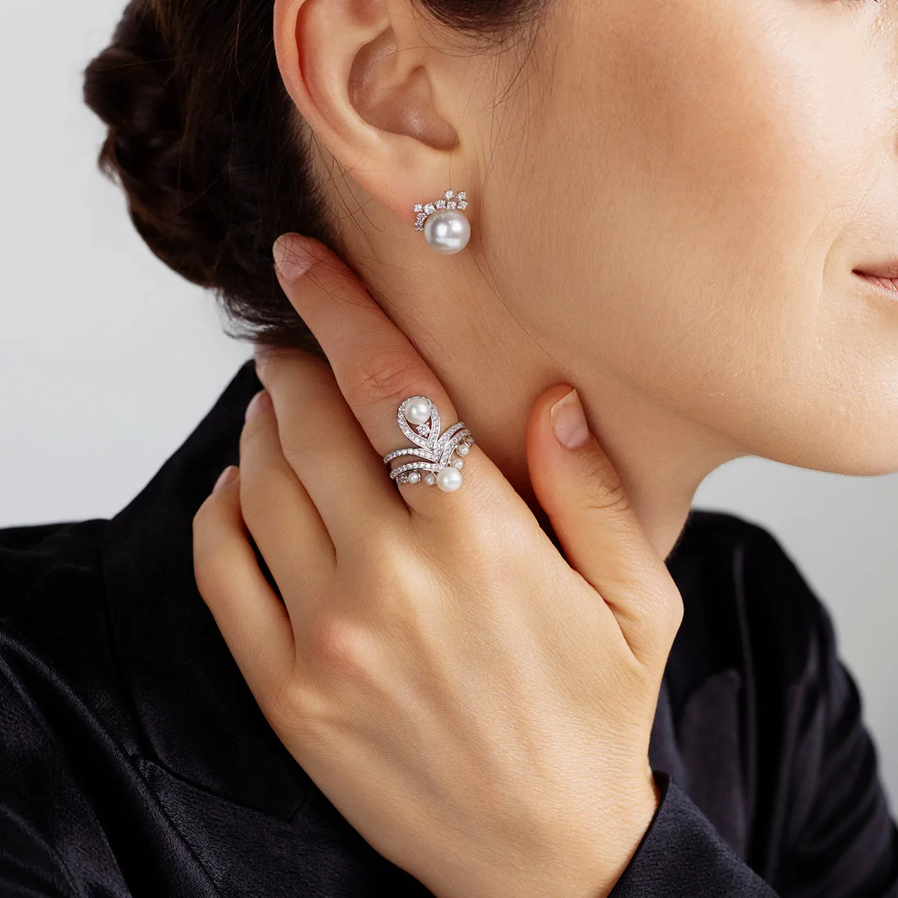 Elegant Freshwater Pearl Set WS00038