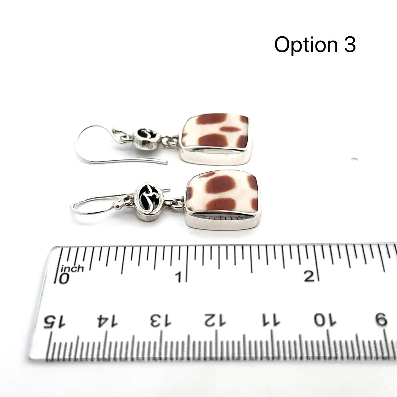 Elegant Junonia Dangle Earrings