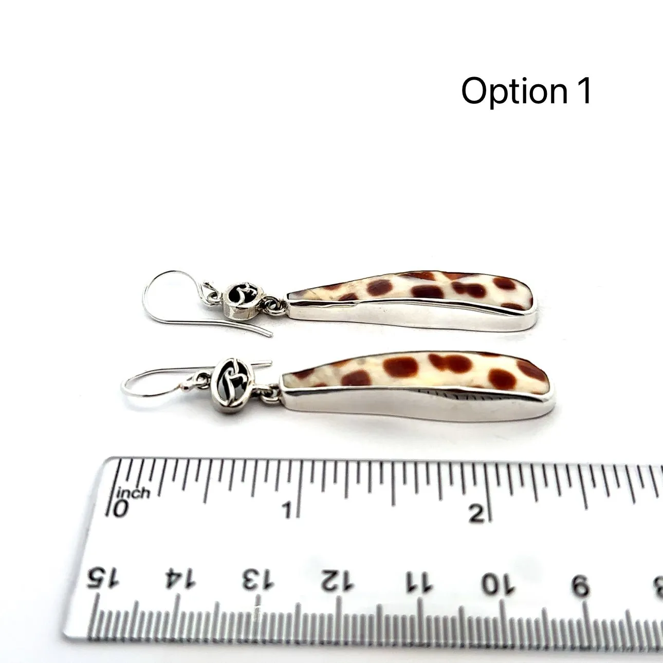 Elegant Junonia Dangle Earrings