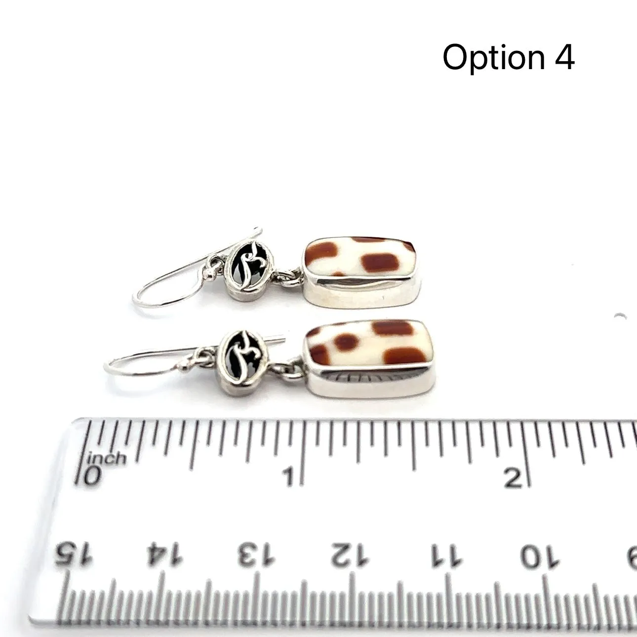Elegant Junonia Dangle Earrings