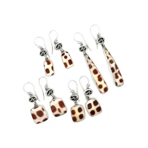 Elegant Junonia Dangle Earrings