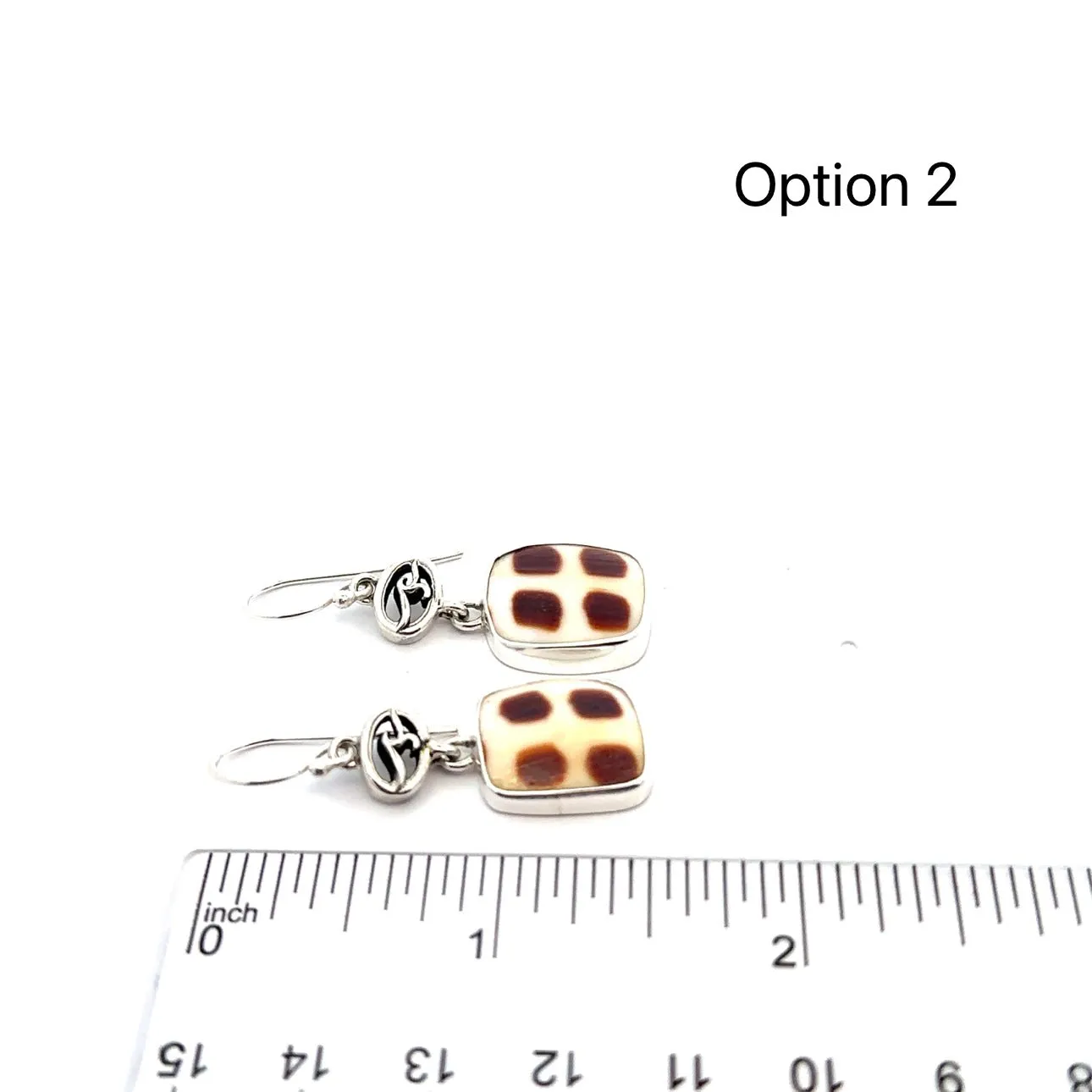 Elegant Junonia Dangle Earrings