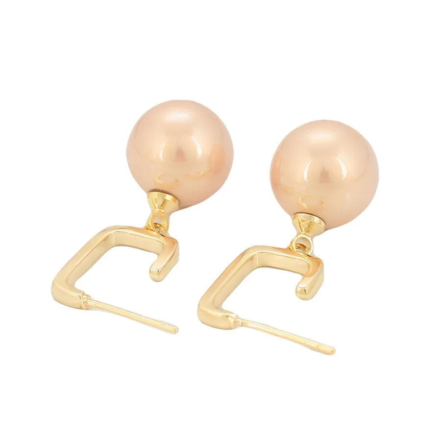 Elegant Pearl Drop Earrings