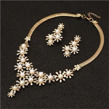 Elegant Pearl Jewelry Set