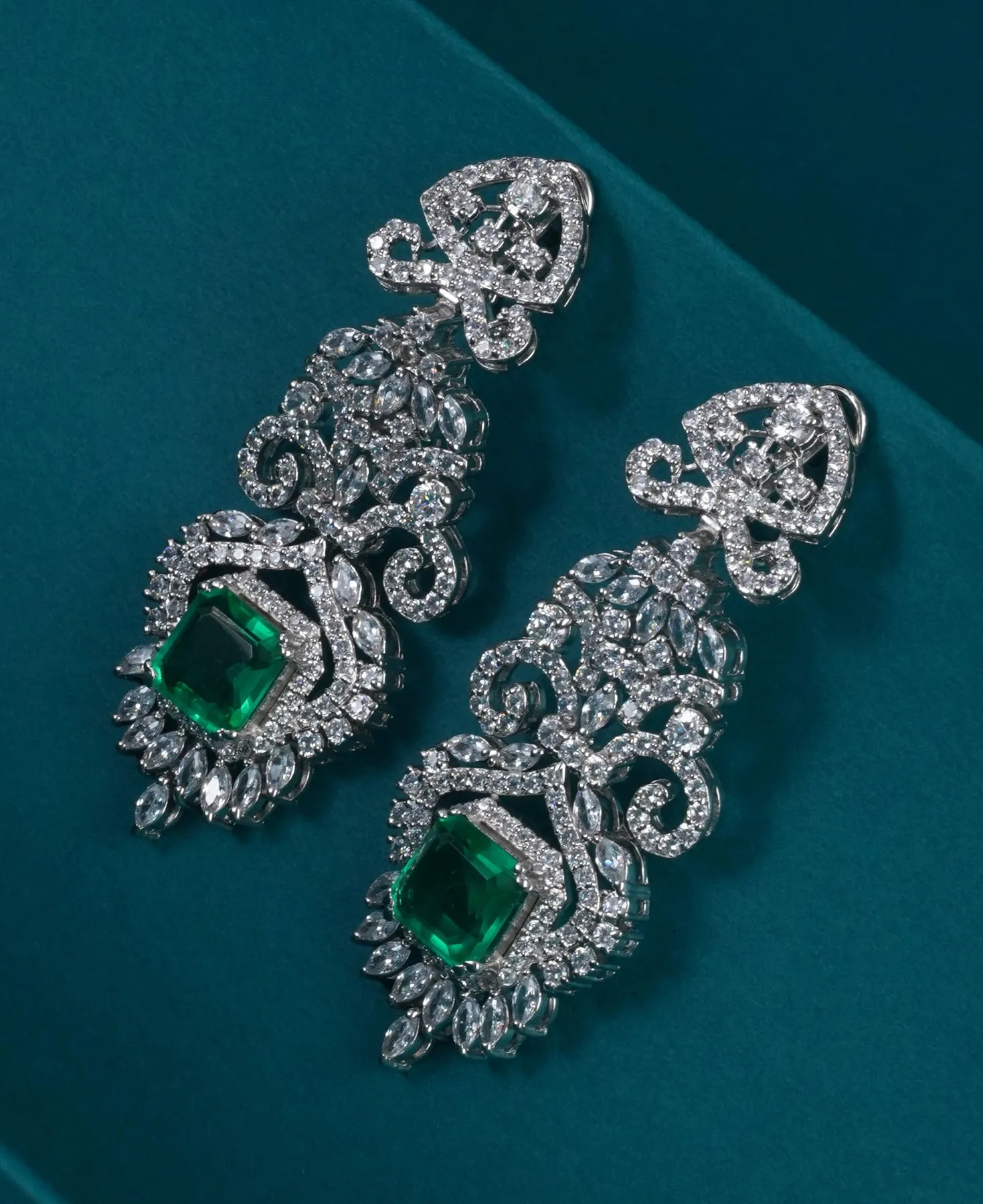Emerald Princess Earrings