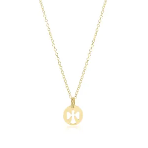 enewton 16" Necklace-Guardian Angel Small Disc