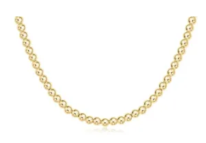 Enewton 17" Choker Classic Gold 4mm Bead