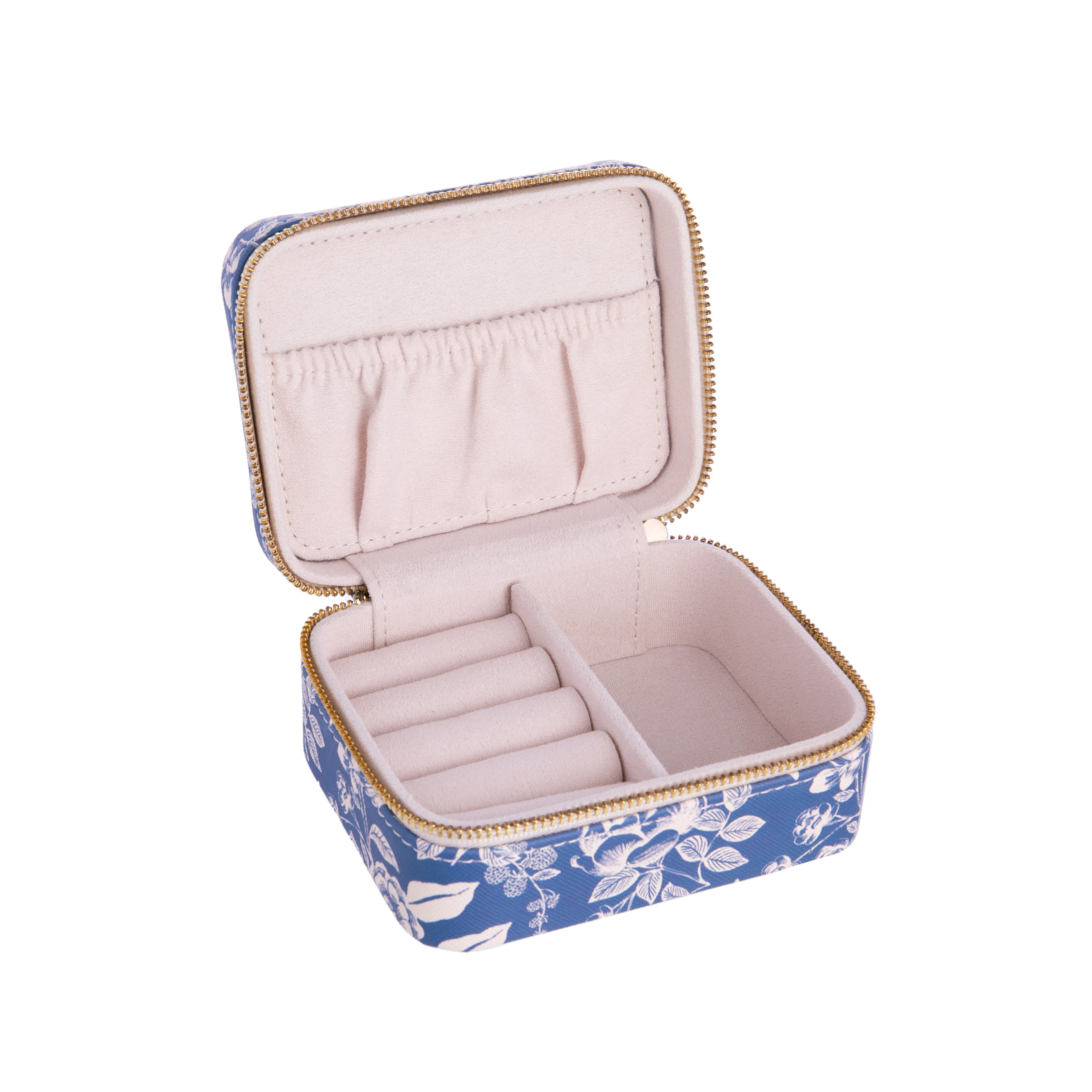 ENGLISH ROSE TRAVEL JEWELRY CASE