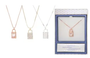 Equilibrium -  Love Lock Necklace - 3 colours available