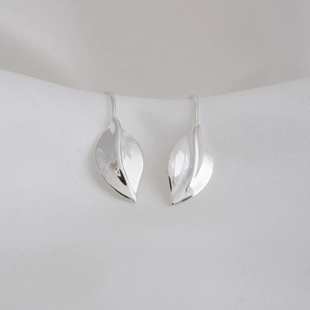 Etta Leaf Drop Earrings
