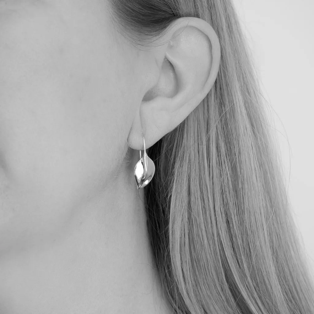 Etta Leaf Drop Earrings