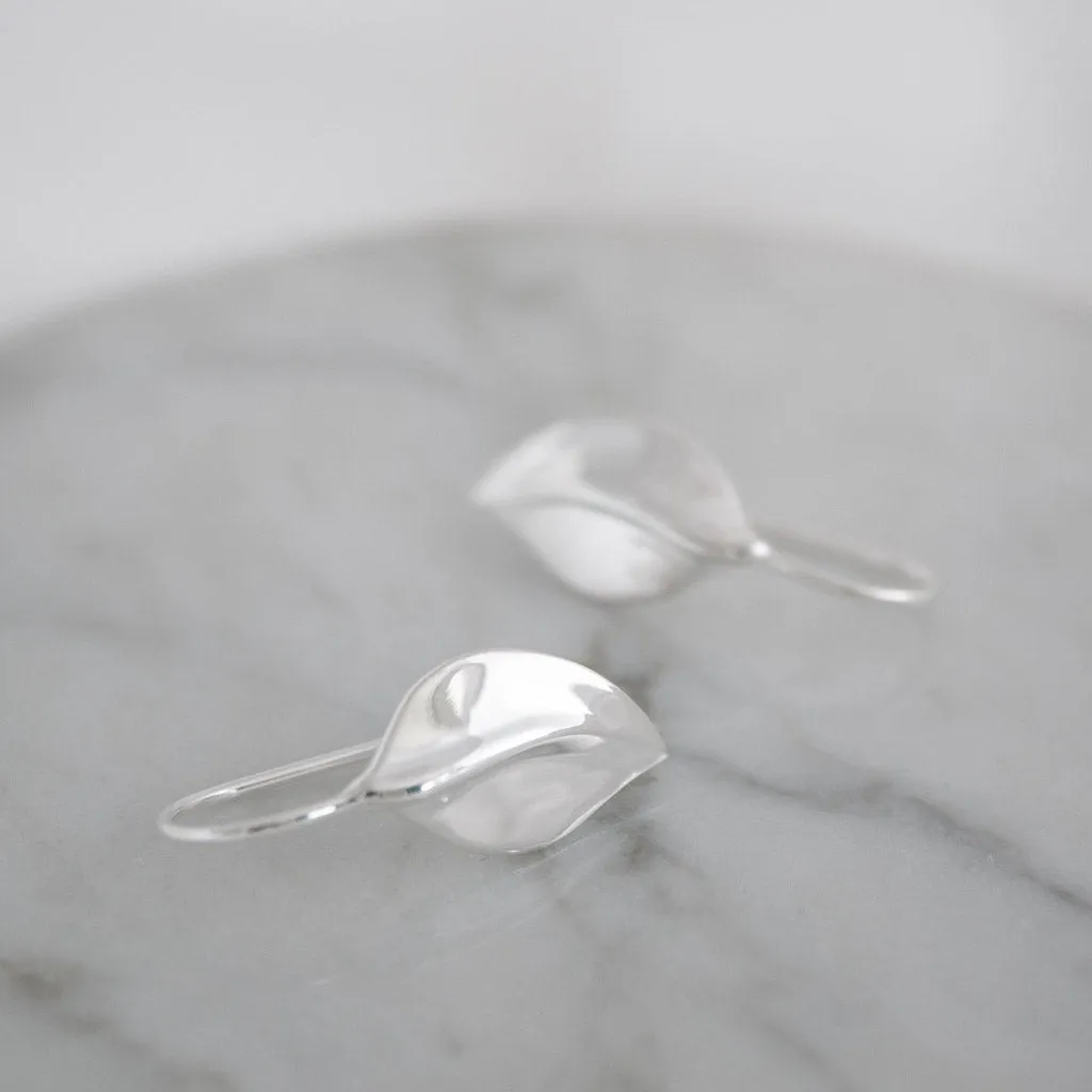 Etta Leaf Drop Earrings