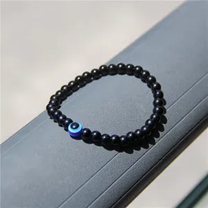 Evil Eye Beads Stone Bracelet For Men Fashion Jewelry- Buddha Health Balance Yoga Reiki