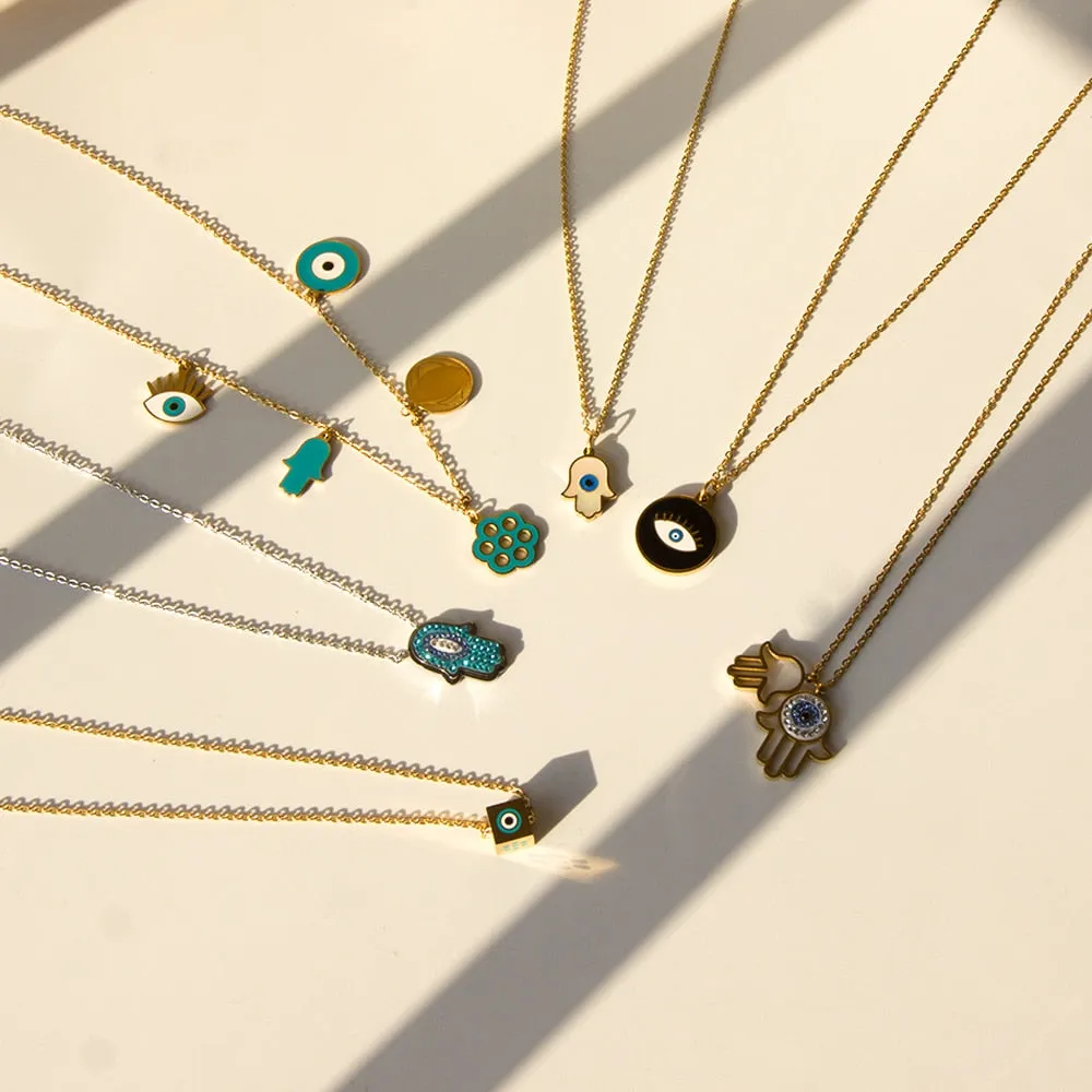 Evil Eye Stylish Pendant Necklaces