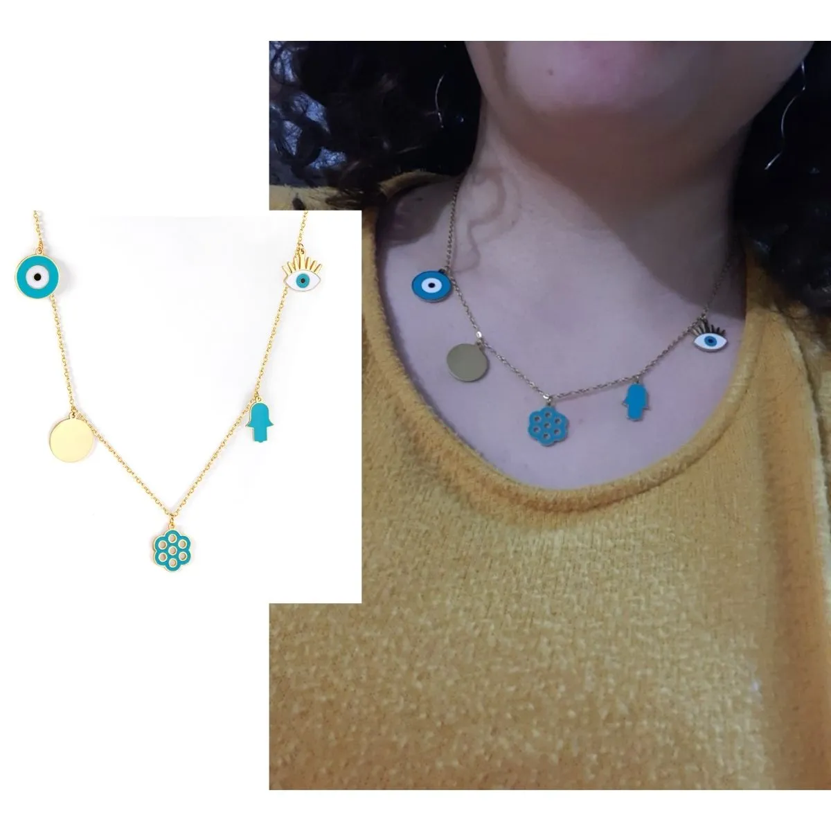 Evil Eye Stylish Pendant Necklaces