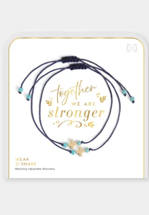 Faith Wear   Share Bracelets - Together we are stronger
