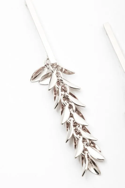 Fancy Layered Drop Earrings