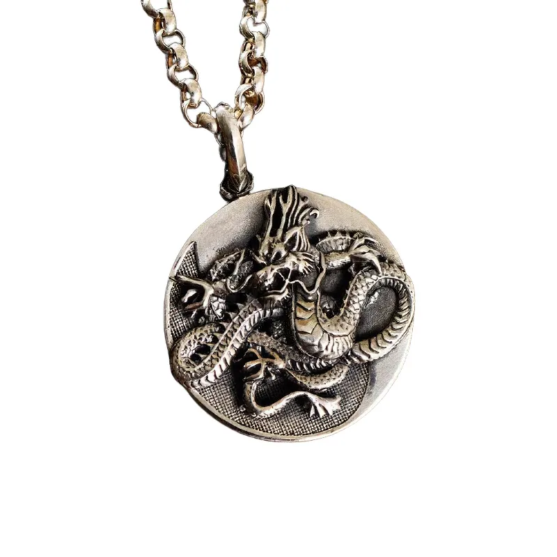 Fashion Retro Jewelry Pendant "Four Mythical Beasts" / Unisex Stylish Accessories