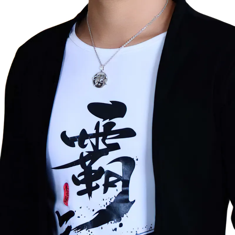 Fashion Retro Jewelry Pendant "Four Mythical Beasts" / Unisex Stylish Accessories