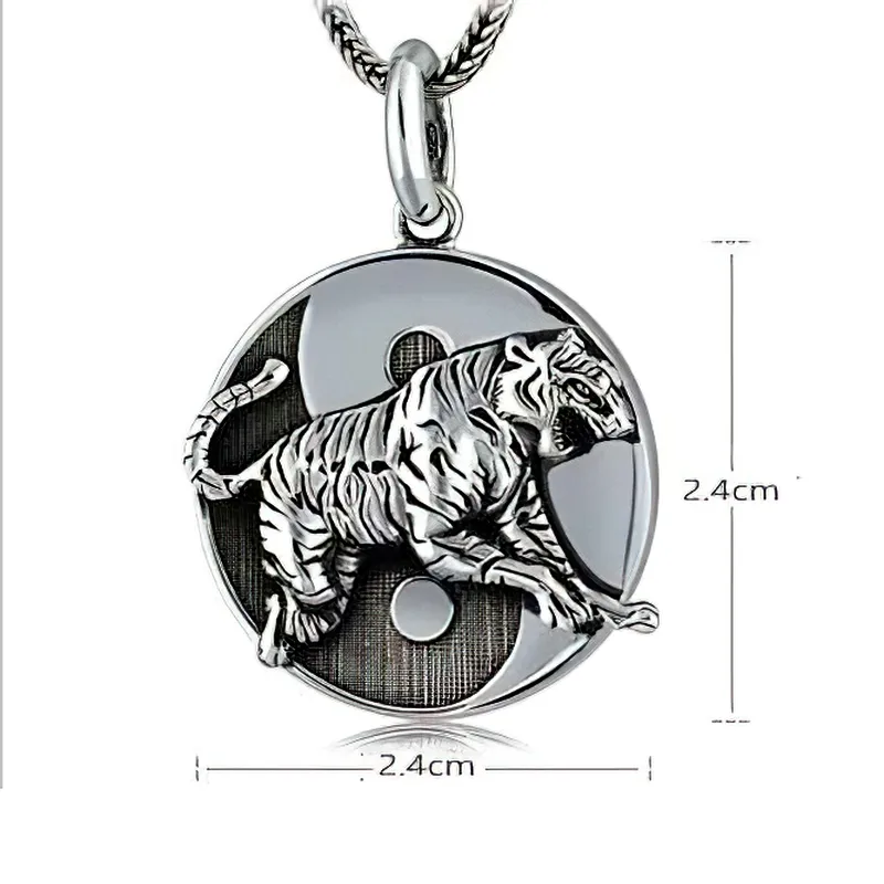 Fashion Retro Jewelry Pendant "Four Mythical Beasts" / Unisex Stylish Accessories