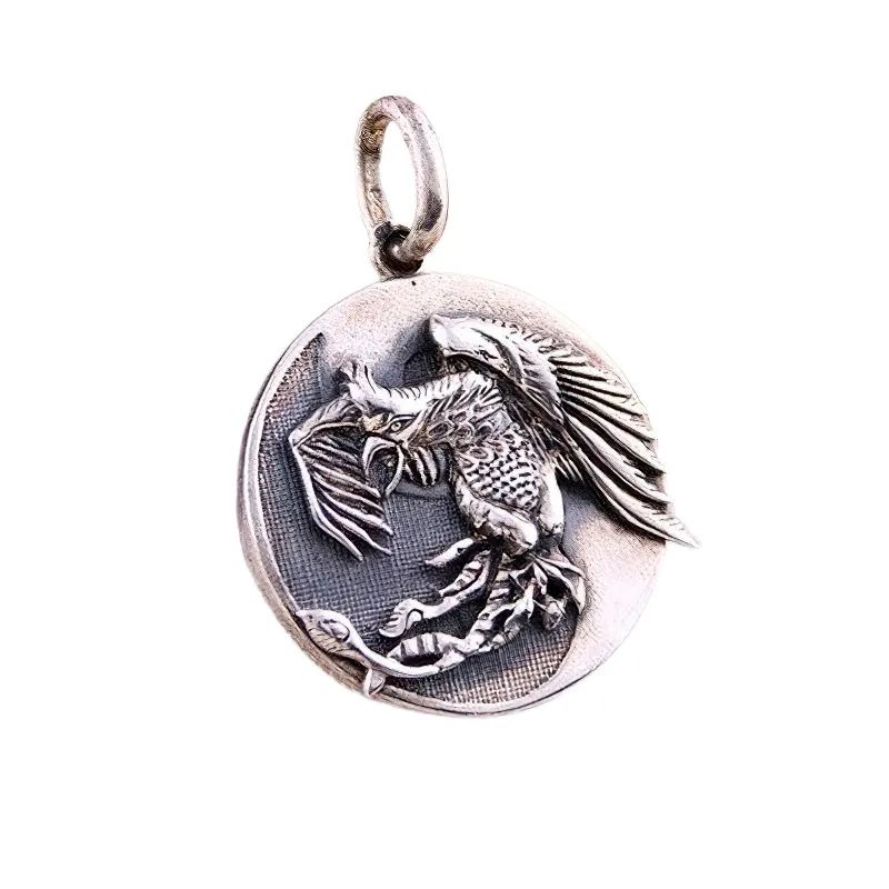 Fashion Retro Jewelry Pendant "Four Mythical Beasts" / Unisex Stylish Accessories