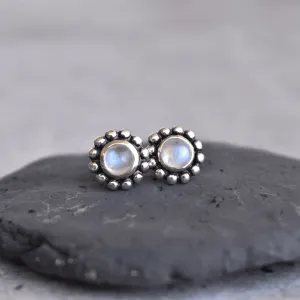 Flower Child - Moonstone Studs Flower Child - Moonstone Studs