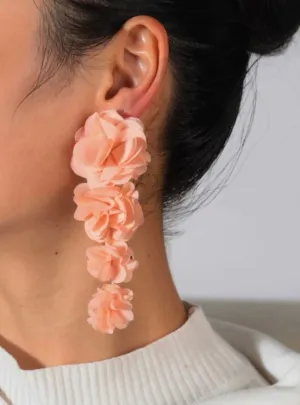 Flower Dangle Earring