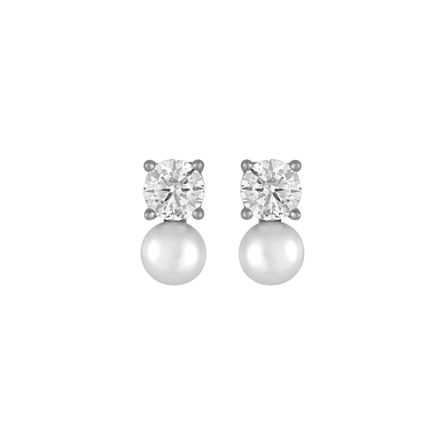 FRANCINE STUD SILVER