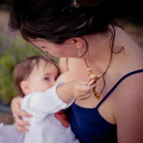 FrejaToys Shades of Pink Nursing Necklaces