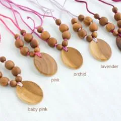 FrejaToys Shades of Pink Nursing Necklaces