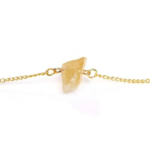 Geometric Crystal Necklace Natural Stone Necklace for women Girl Femme