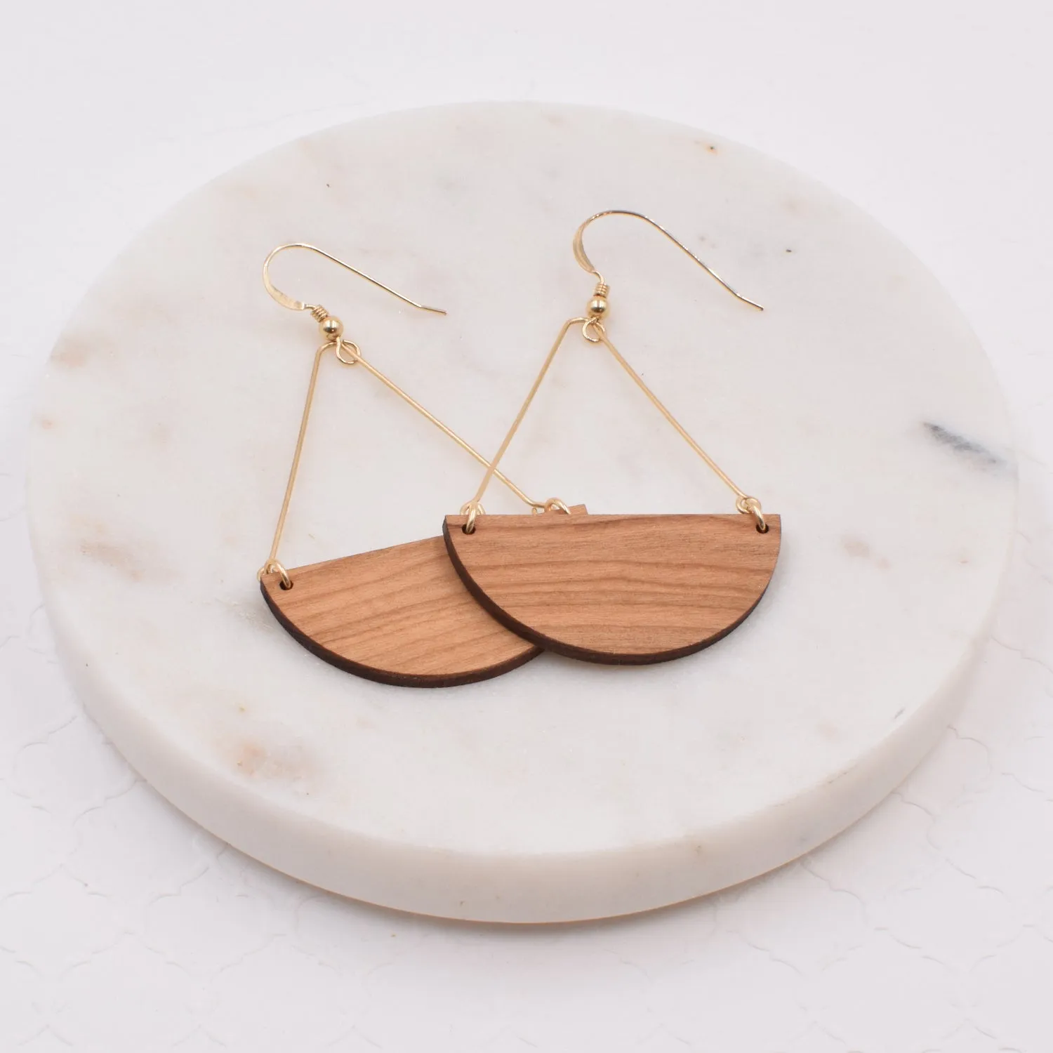 Half Moon Elegant Earrings