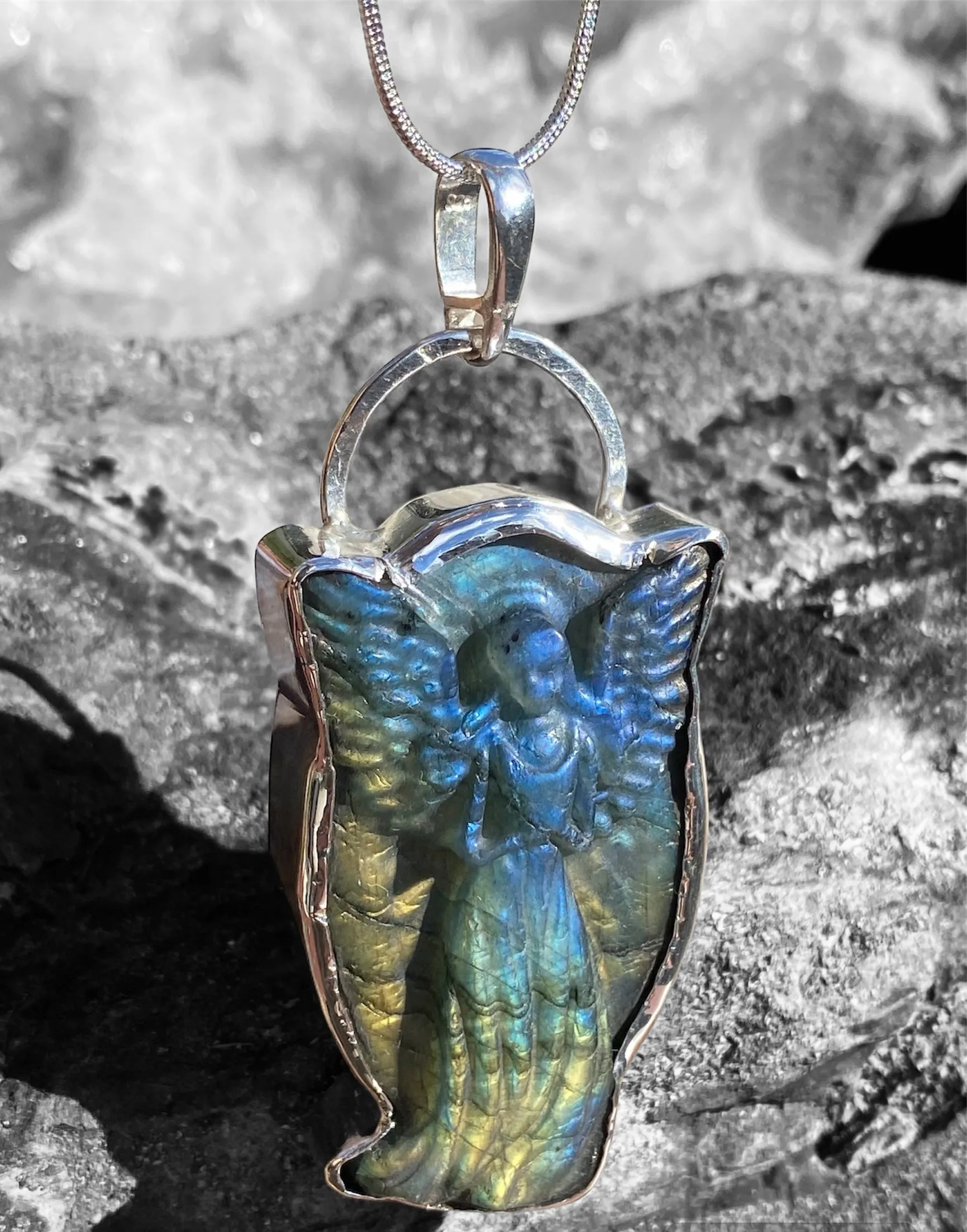 Handmade Labradorite Pendants