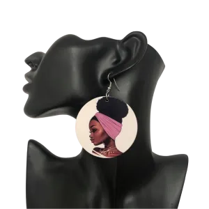Headwrap Puff Chic Earrings